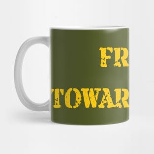 Front Toward Enemy Funny Military Claymore Mine Inspired Mug